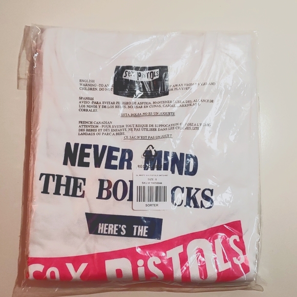 ❤NWT VINTAGE TORRID SWEATSHIRT ☆ 1980s ☆ SEX PISTOLS BAND ☆ GRAPHIC PLUS SIZE - Picture 4 of 9